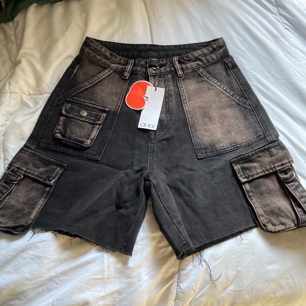cider jean shorts jorts